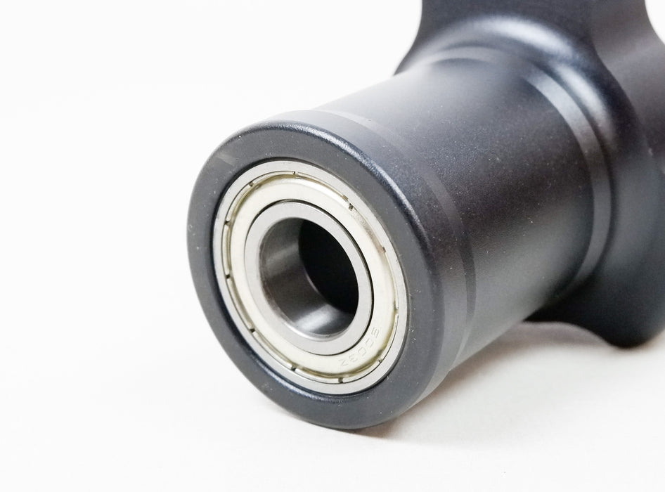 Pair of Black 17mm x 95mm Front Hubs