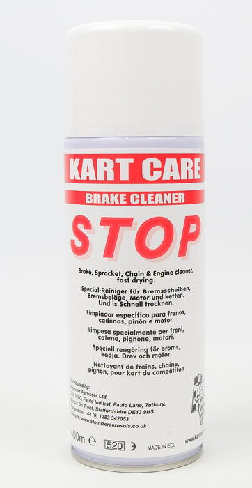 Kart Care STOP Brake Cleaner Spray 400ml