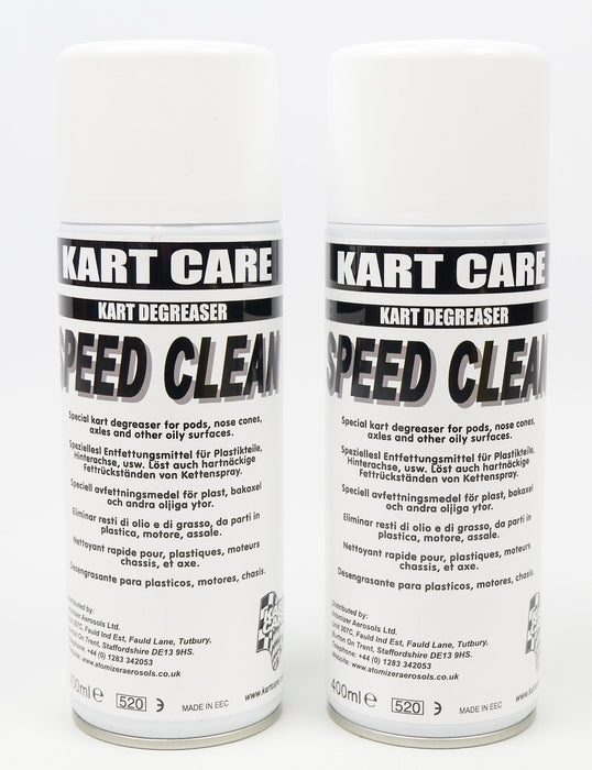 Kart Care SPEED CLEAN Degreaser Cleaning Spray 400ml