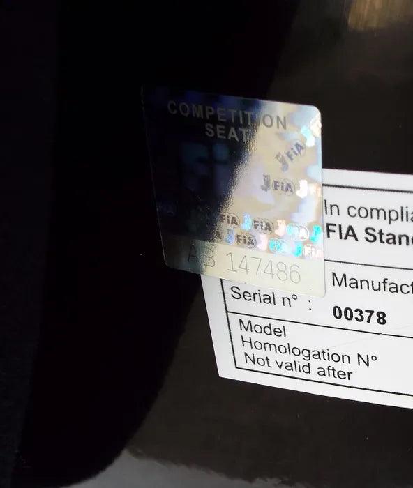 Motamec Racing Evo-Two FIA Approved Race Seat GRP Shell Side Mount BLACK HANS - Motorsport Supplies