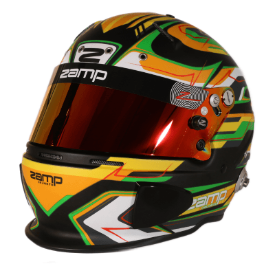 Zamp RZ 70E Switch Green / Black / Yellow - Motorsport Supplies