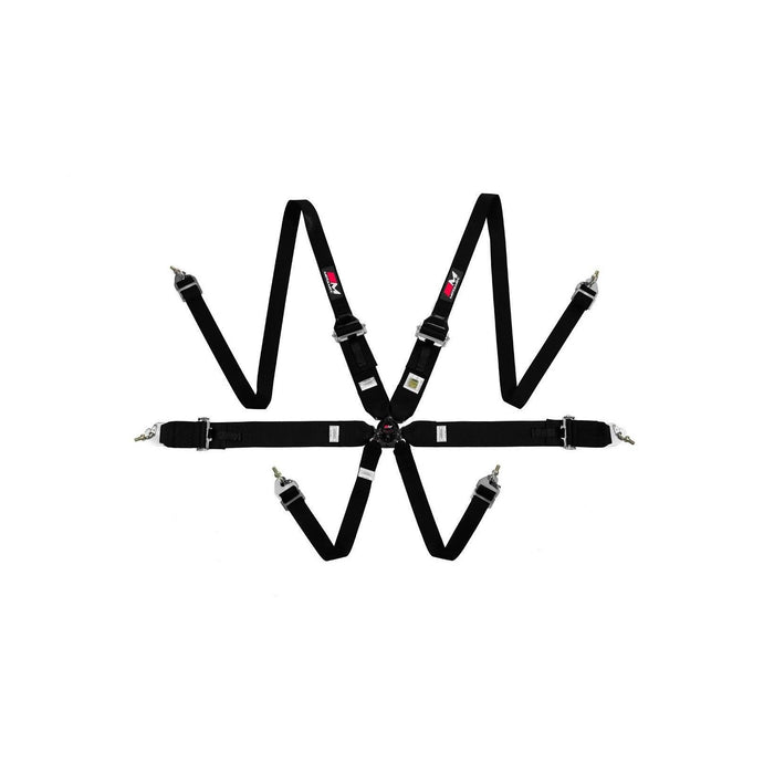 Motamec 6 Point Harness Hans Belts FIA Approved - Motorsport Supplies