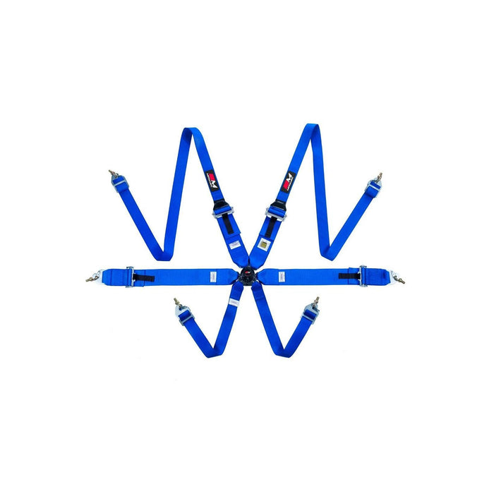 Motamec 6 Point Harness Hans Belts FIA Approved - Motorsport Supplies