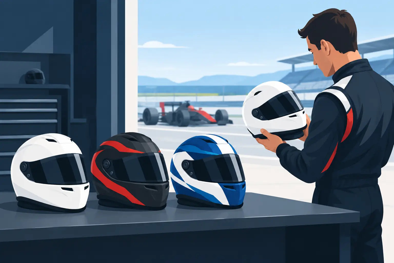 How to Choose a Racing Helmet for Motorsport