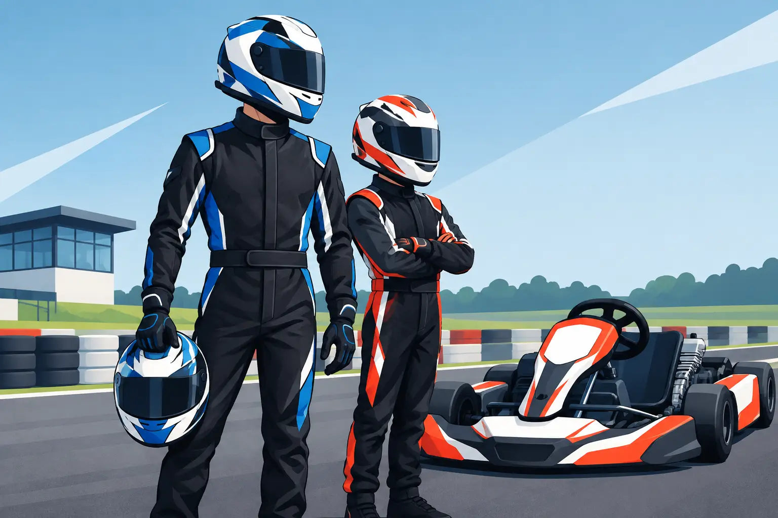 Karting Racewear UK for Club and Cadet Drivers