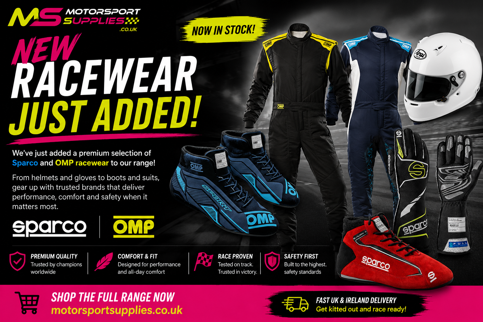 Motorsport Safety Equipment That Earns Its Place
