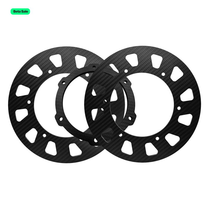 Ultra-Lightweight Carbon Fibre Sprocket Protector
