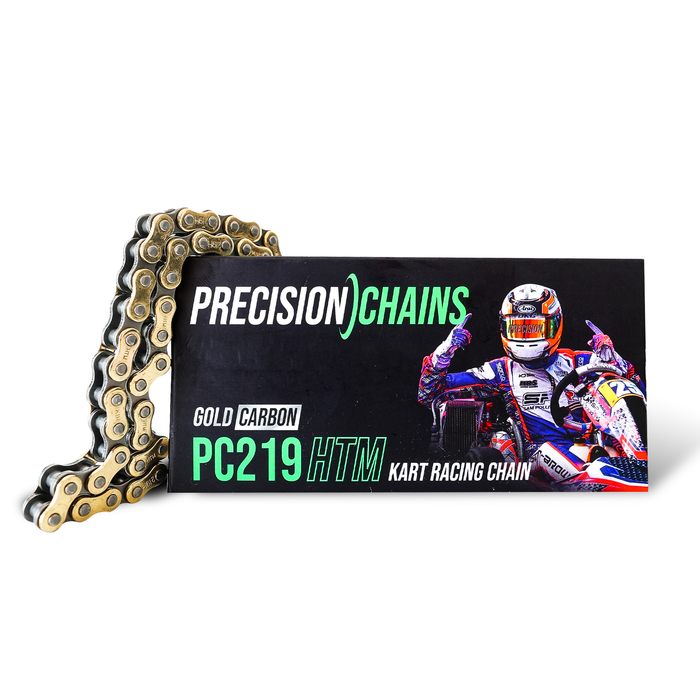 Precision Chains 219H Pitch - Racing Chain for Karting Racing
