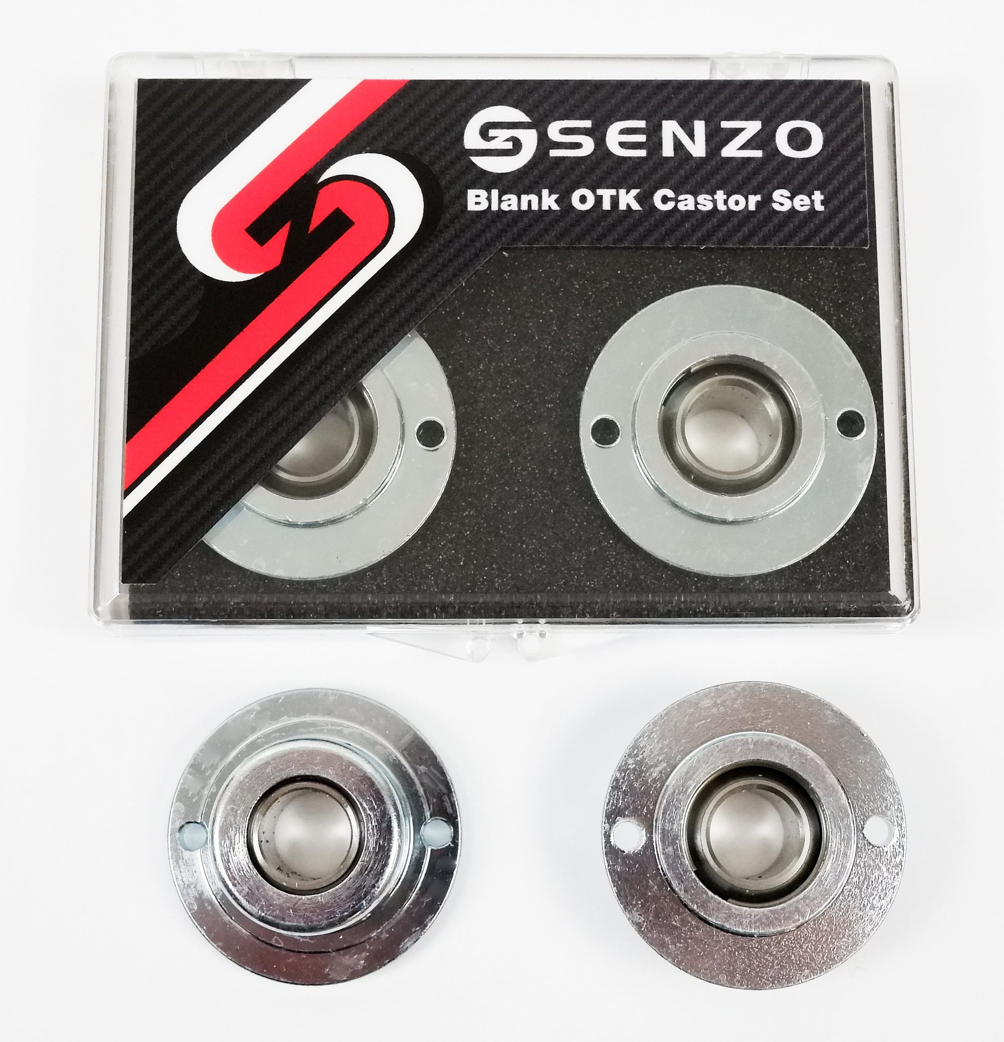 36 In Go Kart Axle Go Kart Senzo OTK 10mm Castor Adjuster Pair & Covers Racing Racing Go Kart Axle Kit - Foto 6