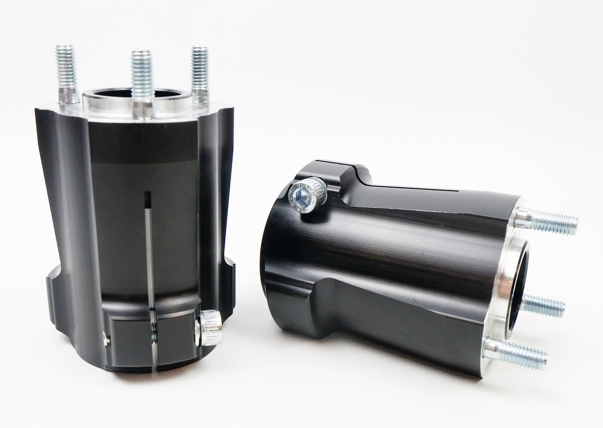 Righetti Ridolfi Black 50mm x 95mm Rear Hub Set — Motorsport Supplies