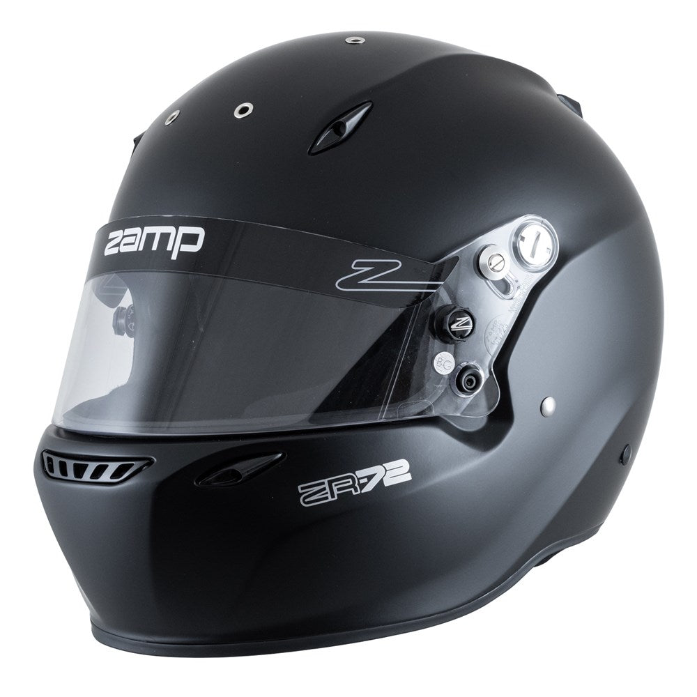 Zamp ZR-72 Matte Black Helmet