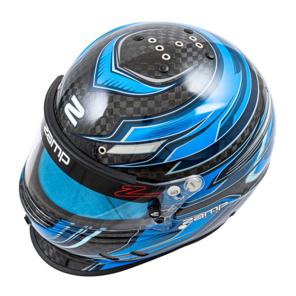 Zamp RZ 67D Carbon Blue Helmet