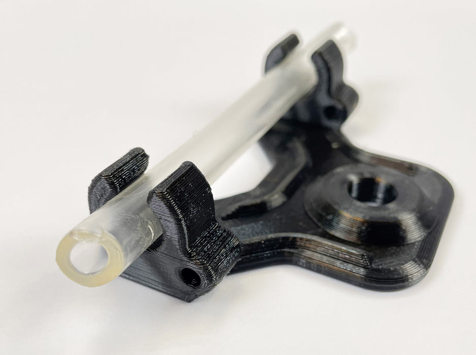 Black Fuel Line Support Bracket — Motorsport Supplies