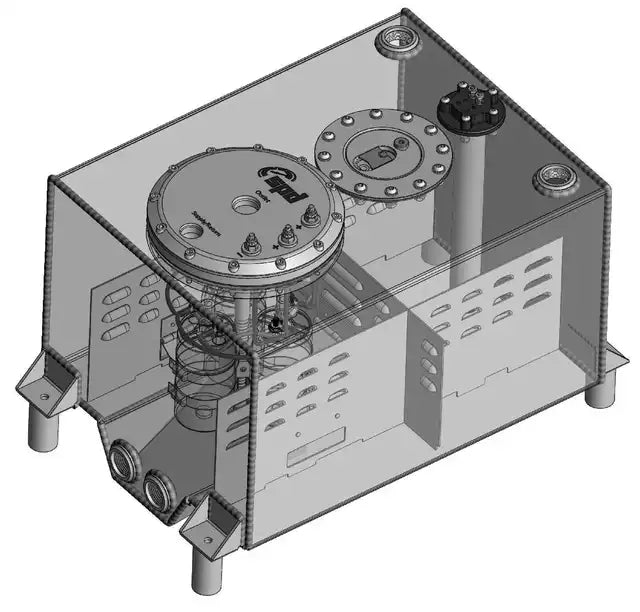 SPD Fuel cell 40L kit (600hp incl. filter)