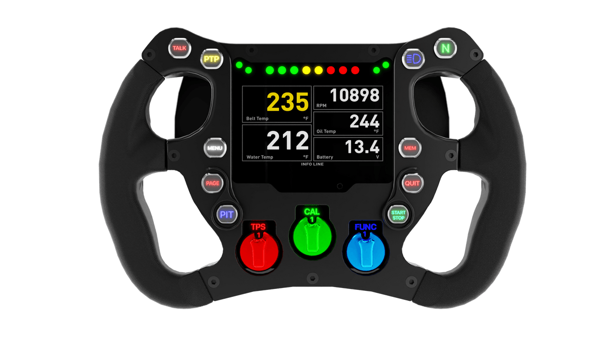 AiM Formula Steering Wheel 4 270mm - Motorsport Supplies