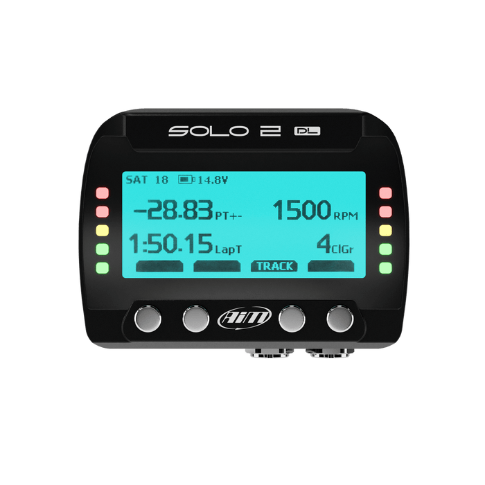 AiM Solo 2 DL GPS + ECU Car Track Day Lap Timer - Motorsport Supplies