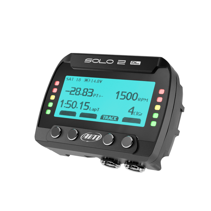 AiM Solo 2 DL GPS + ECU Car Track Day Lap Timer - Motorsport Supplies