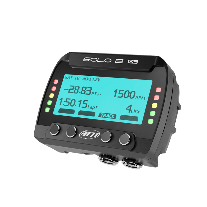 AiM Solo 2 DL GPS ECU Car Track Day Lap Timer Motorsport Supplies Aim solo 2 dl gps ecu car track day lap timer motorsport supplies