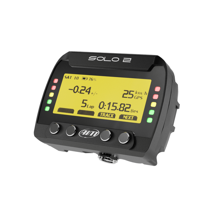 AiM Solo 2 GPS Track Day Racing Lap Timer - Motorsport Supplies