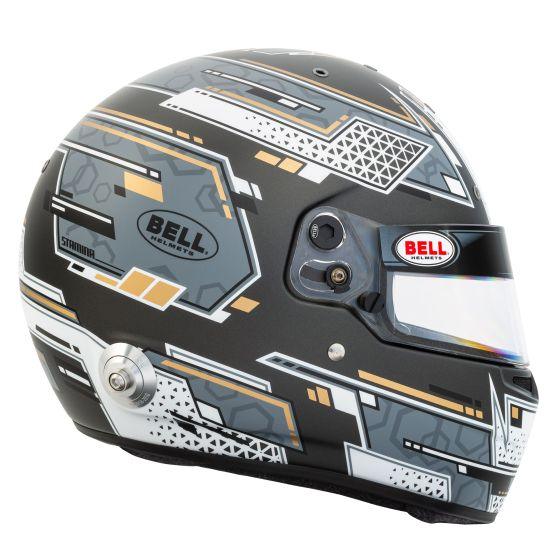 Bell RS7 Pro Helmet - Stamina Grey - Motorsport Supplies