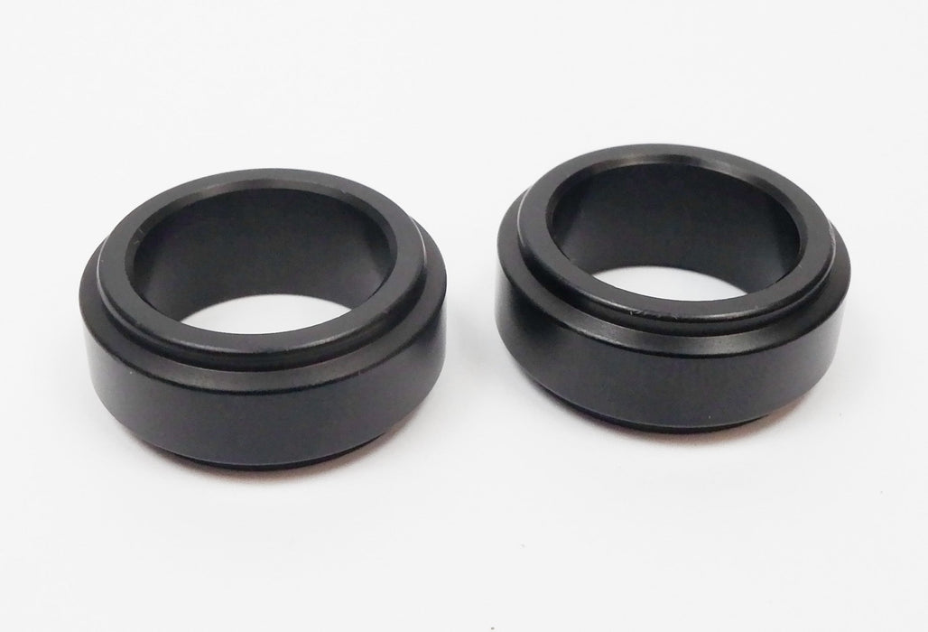 Pair of 17mm x 10mm Aluminium Universal Stub Axle Spacers