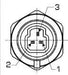 Honeywell Oil / Fuel Pressure Sensor 1/8 NPT - Motorsport Supplies