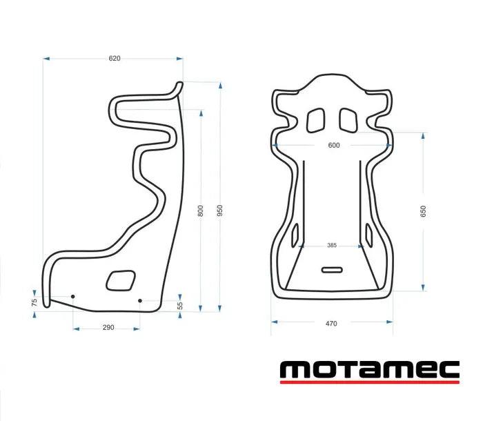 Motamec GP3 Seat - Motorsport Supplies