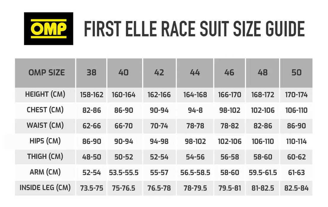 OMP First Elle Racesuit