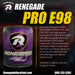 Renegade E98 Ethanol Race Fuel - Motorsport Supplies