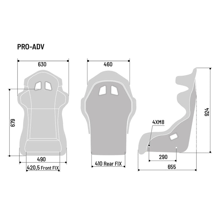 Sparco Pro ADV QRT Seat - Motorsport Supplies