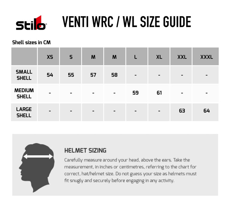 Stilo Venti WRC Carbon Helmet - Motorsport Supplies