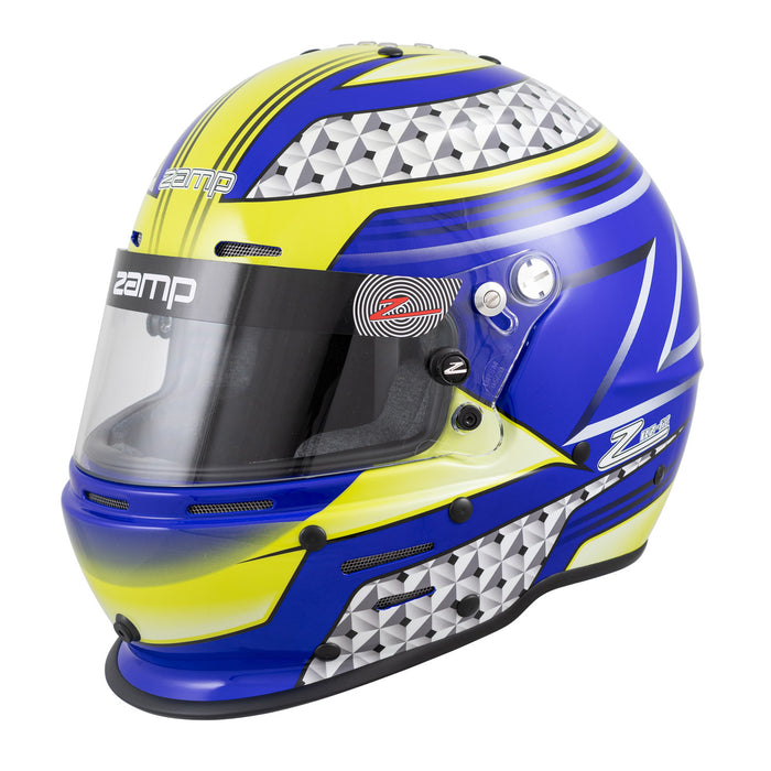 Zamp RZ 62 Helmet Blue / Yellow