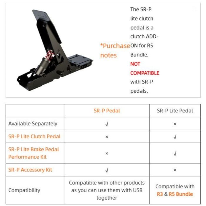 Moza Racing SR-P Lite Clutch