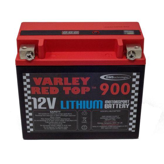 Varley Red Top 900 Lithium Battery - Motorsport Supplies
