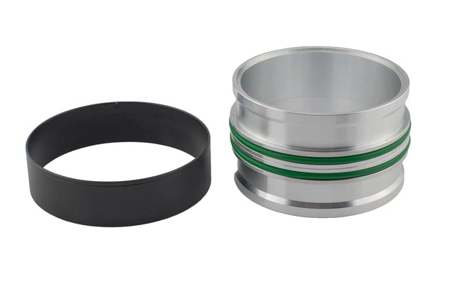 V-Band aluminum 3,5" - Axially movement