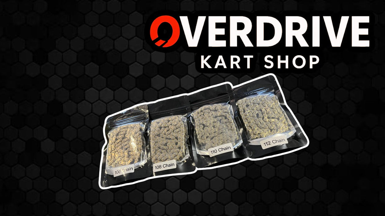 High Precision Kart Chains (102–116 Links) | OverDrive Kart Shop