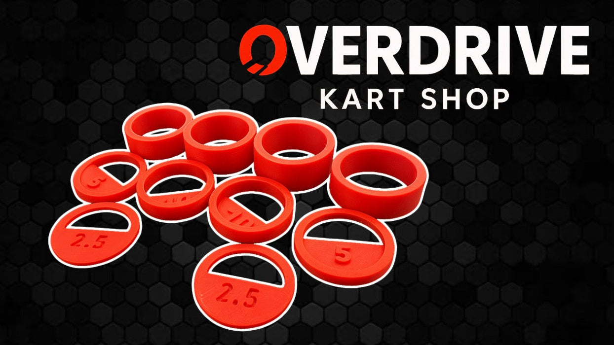 OverDrive 40mm Axle Spacers, Pack of 10