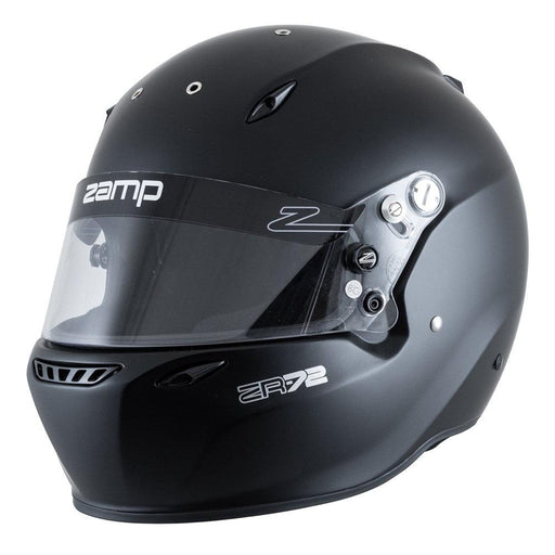 Zamp ZR-72 Matte Black Helmet - Motorsport Supplies