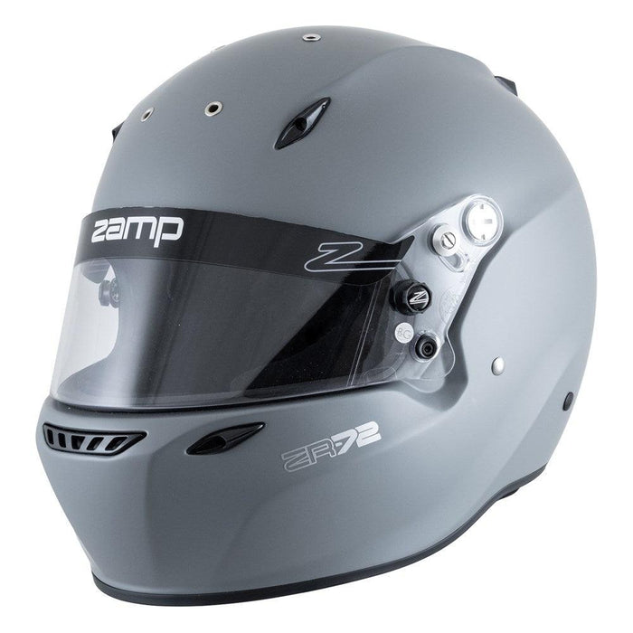 Zamp ZR-72 Matte Grey Helmet - Motorsport Supplies