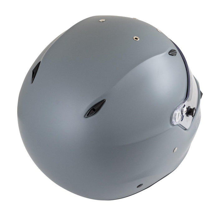 Zamp ZR-72 Matte Grey Helmet - Motorsport Supplies