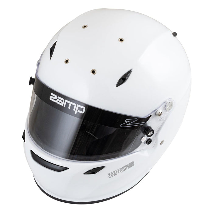 Zamp ZR-72 White Helmet - Motorsport Supplies