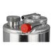 2 gallon under bonnet alloy oil dry sump tank - screw cap