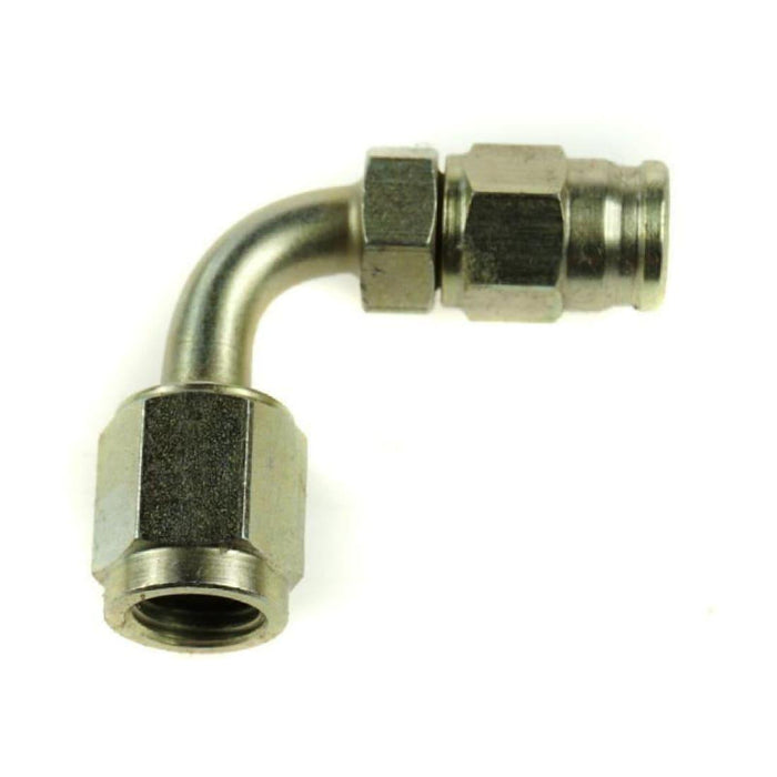 -3 hose 90 degree female brake fitting 3/8 unf