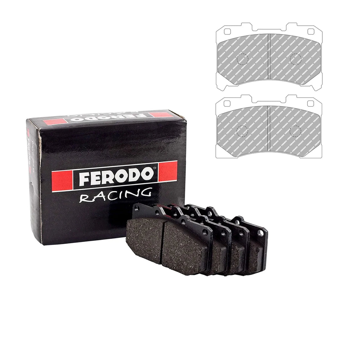 Ferodo FCP5262 DSUNO Brake Pads Toyota Yaris GR Rear