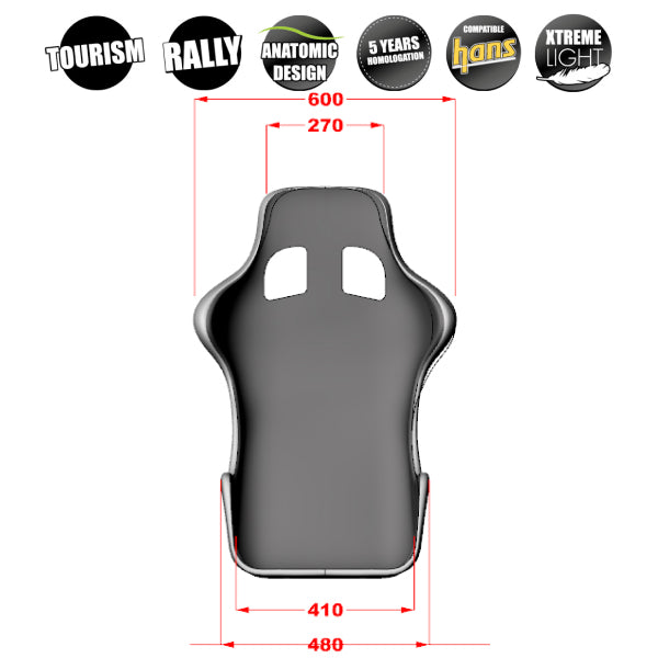 Atech Easy Racing Seat