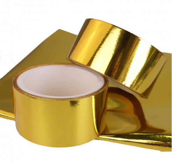gold heat reflective tape 50cm x 50cm