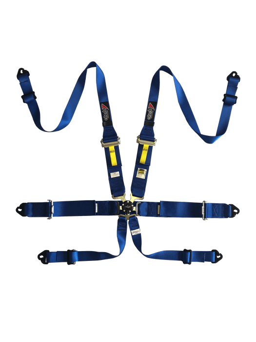 atech 6 point lightweight hans fia harness