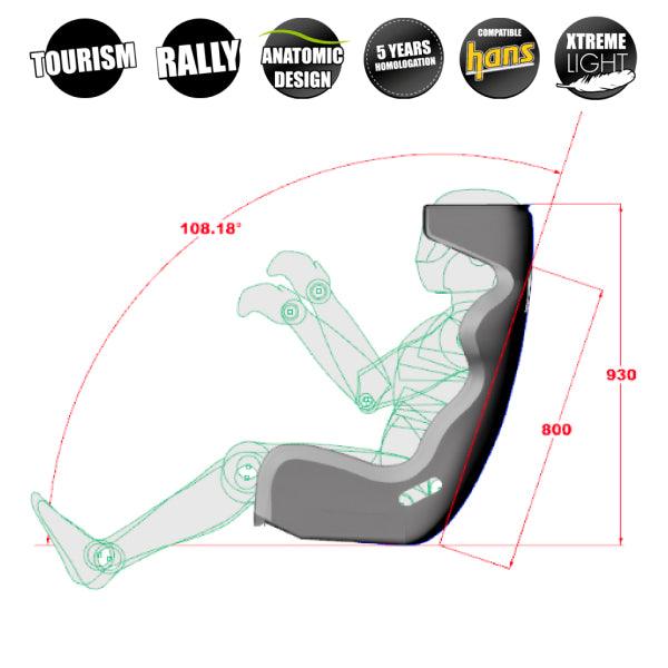 Atech North Racing Seat - Motorsport Supplies