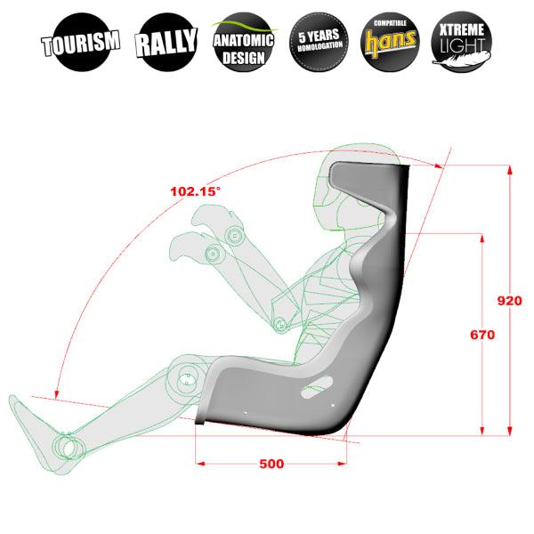 Atech Performance SHP Racing Seat - Motorsport Supplies