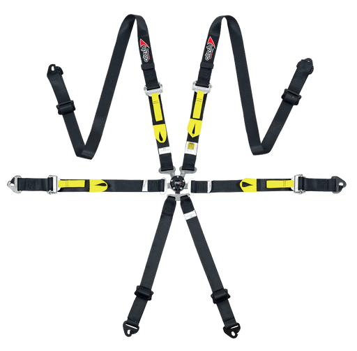 atech ultra lightweight 6 point fia hans harness